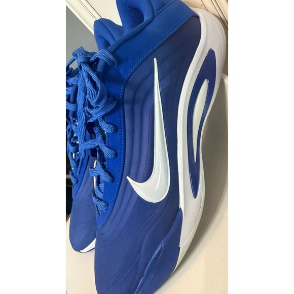 Nike Men\'s A\'One A\'ja Wilson Lace Up Athletic Basketball Shoes Blue Size 14.5 main image 8